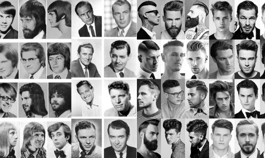 How Men S Hairstyles Evolved In The Past 70 Years Wikye