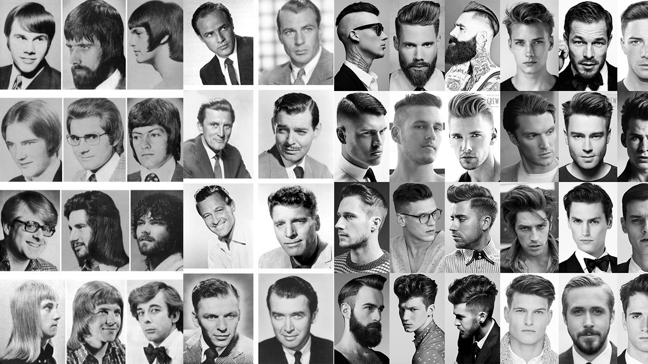 men's hairstyles evolution