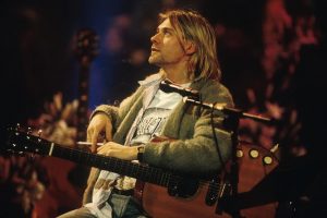 Kurt Cobain and the band nirvana