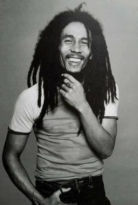 Classic picture of Bob marley