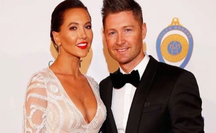 The image of Kyly Clarke and Michael Clarke