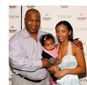 Mike Tyson with his daughter, Rayna Tyson