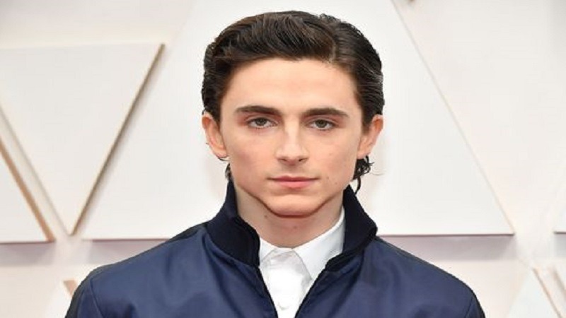 The image of Timothee Chalamet