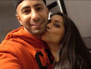 Yousef Erakat with his girlfriend, Simmi Singh