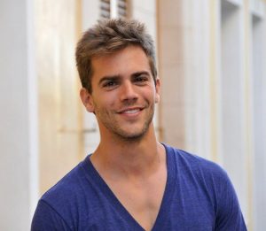 Marc Clotet smiling back to the photographer