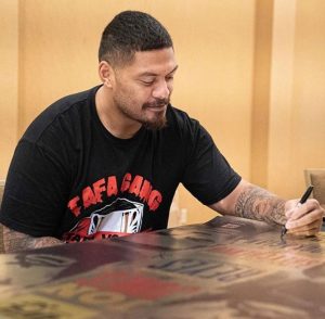 Justin Tafa First contract in UFC