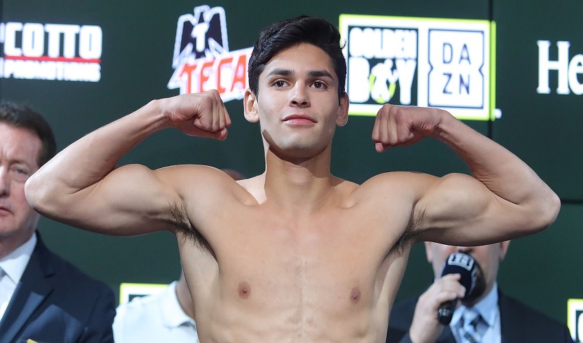 American professional boxer, Ryan Garcia