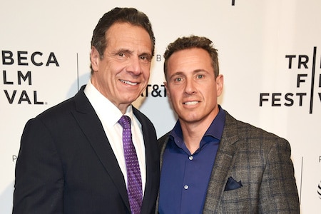 Governor Andrew Cuomo and Chirs Cuomo
