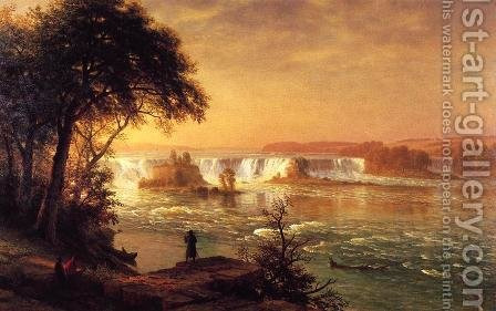The Falls Of St Anthony by Albert Bierstadt - Reproduction Oil Painting