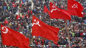Communist revolution in Nepal.