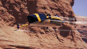 Alauda Aeronautics developed model of flying car
