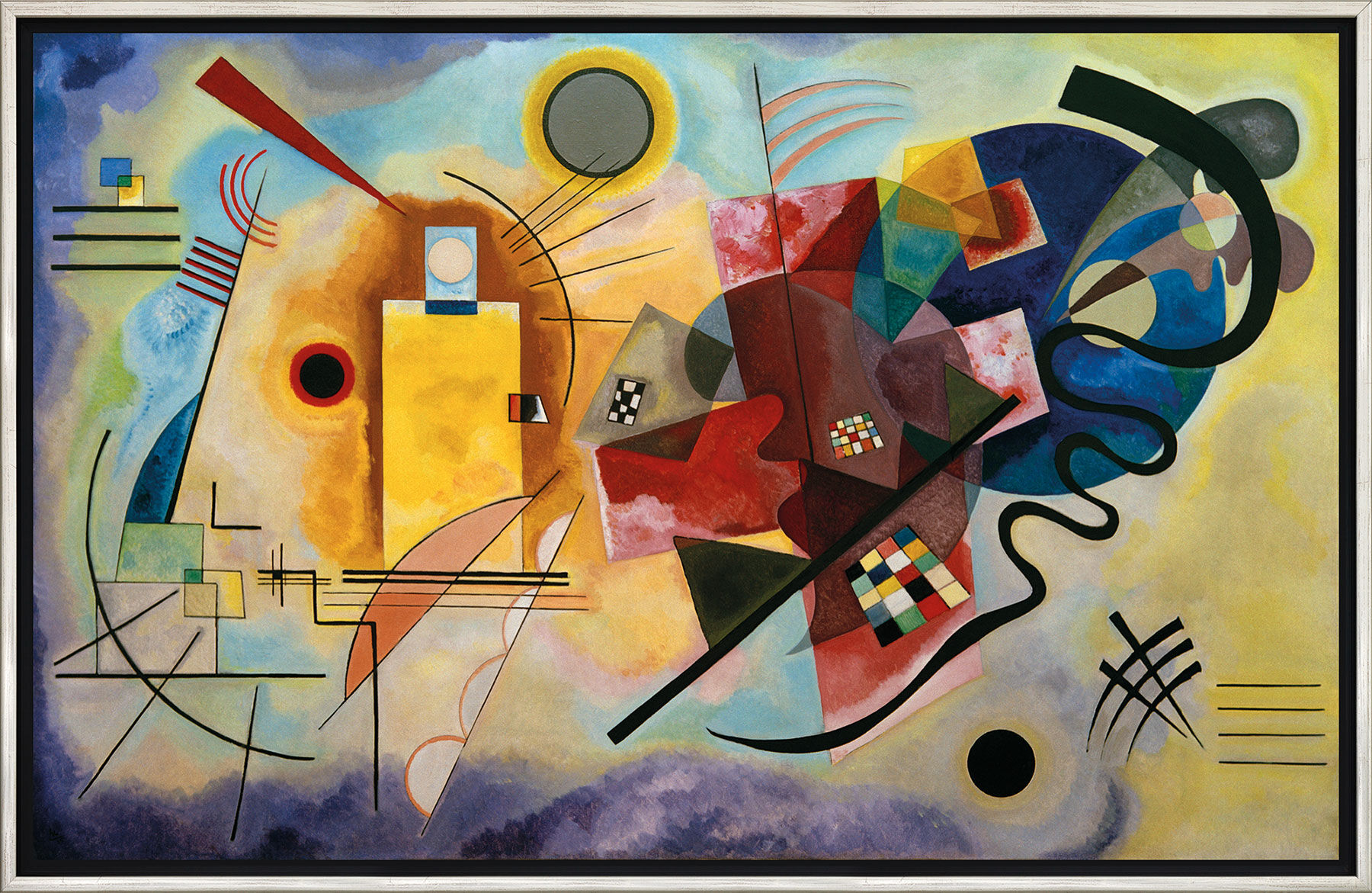 Play a Kandinsky lets you hear Yellow Red Blue