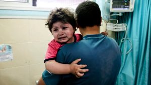 Palestinian child victim of the Israel Hamas war