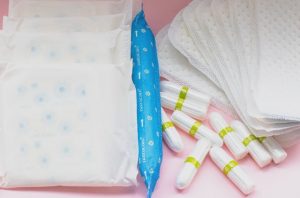 pads, tampons and pantyliners
