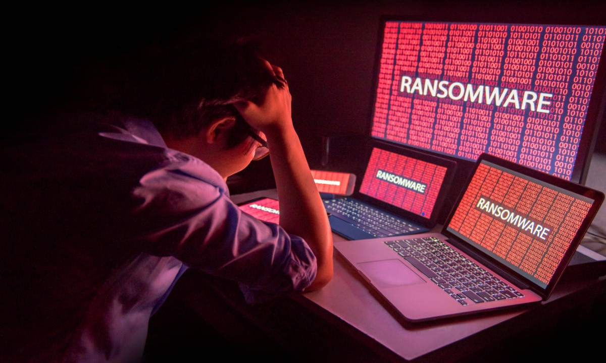 Ransomware attack portrayal