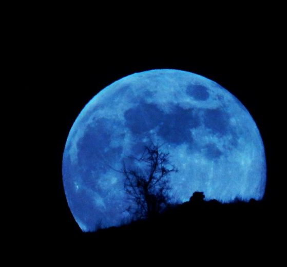 I Hope You Didn't Miss The "True" Blue Moon on 22nd August, Sunday